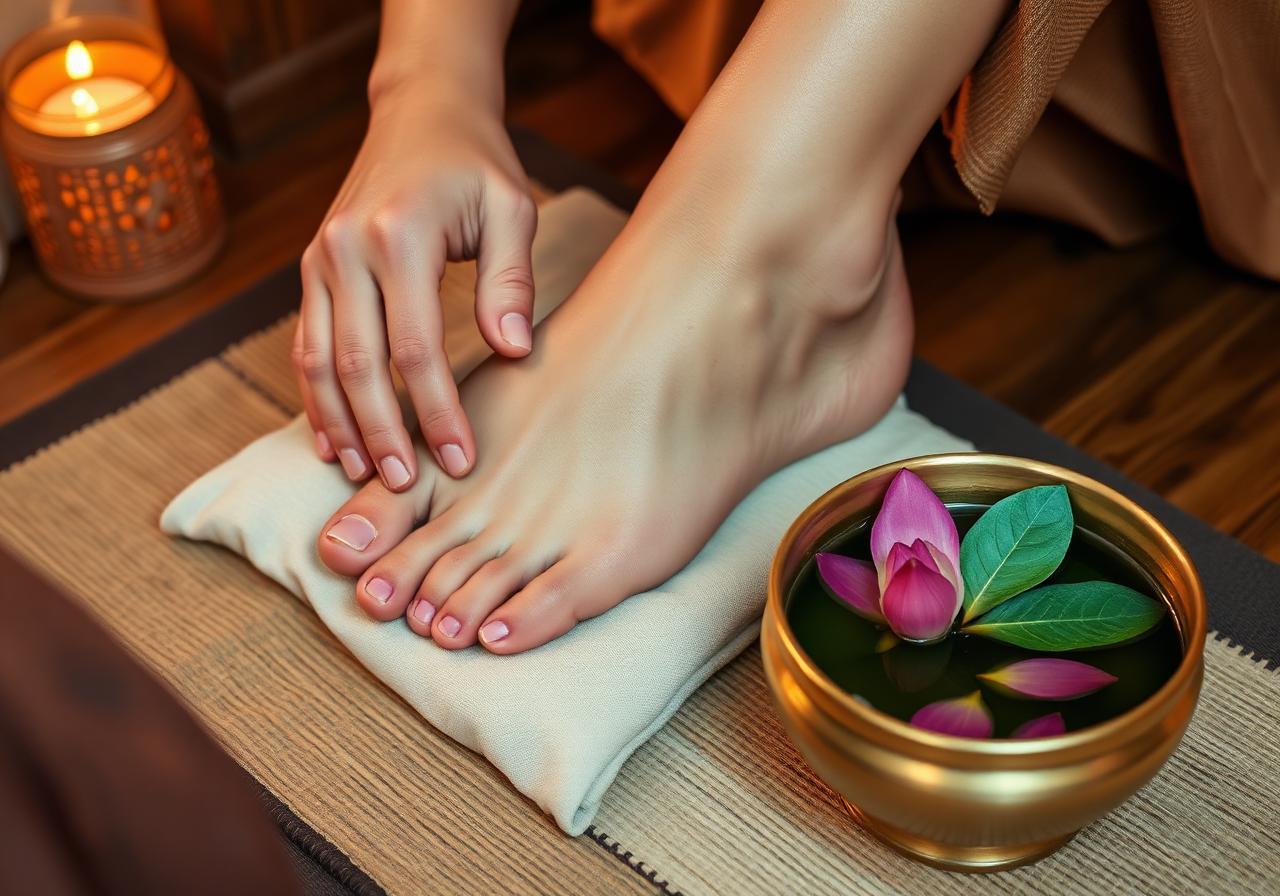 Fuß- & Fußreflexzonenmassage